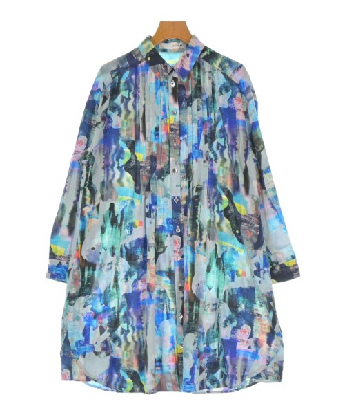 HIROKO BIS(ヒロコビズ)ブラウス 青 サイズ:9(M位)/2200663654062