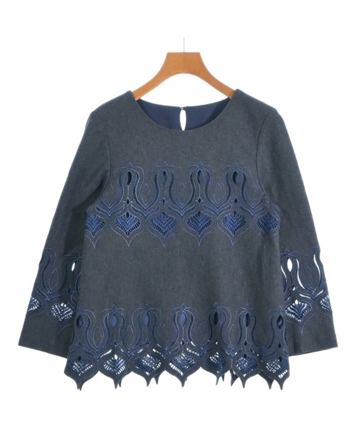 HIROKO BIS(ヒロコビズ)ブラウス グレー サイズ:9(M位)/2200663654147