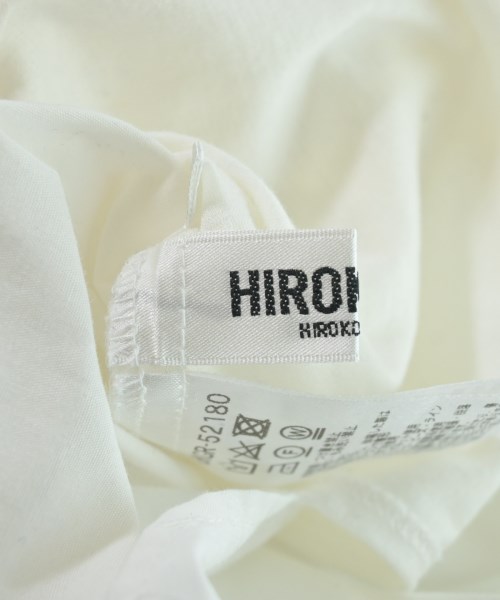 HIROKO BIS（ヒロコビズ）Tシャツ・カットソー 白 サイズ:9(M位) レディース/2200663654192