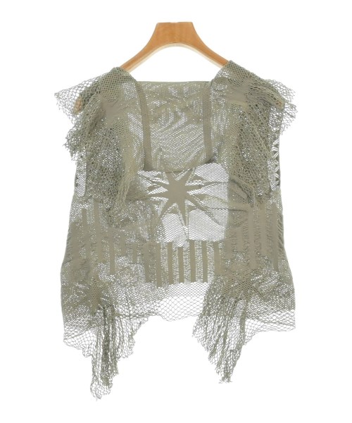 HIROKO BIS（ヒロコビズ）ベスト カーキ サイズ:9(M位) レディース/2200663654208