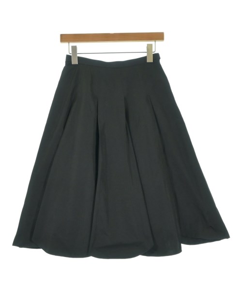 HIROKO BIS(ヒロコビズ)ひざ丈スカート 黒 サイズ:7(S位)/2200663654215