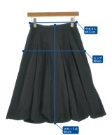 HIROKO BIS（ヒロコビズ）ひざ丈スカート 黒 サイズ:7(S位) レディース/2200663654215