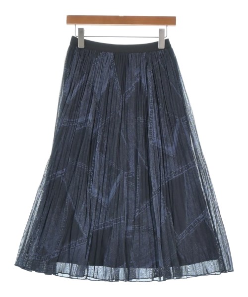 HIROKO BIS(ヒロコビズ)ロング・マキシ丈スカート 紫 サイズ:9(M位)/2200663654246