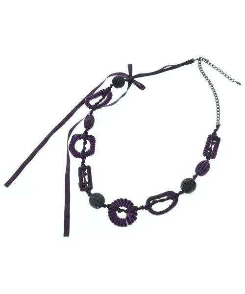 HIROKO BIS(ヒロコビズ)ネックレス 紫 サイズ:-/2200670246083