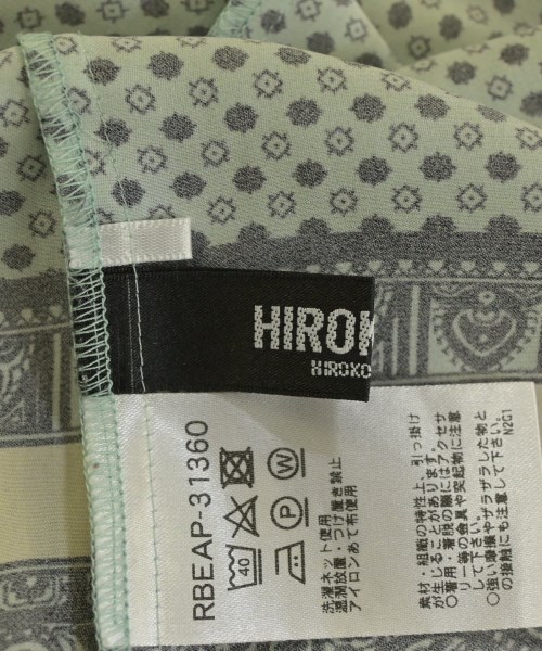 HIROKO BIS（ヒロコビス）ワンピース 緑 サイズ:9(M位) レディース/2200718417031