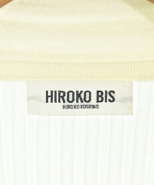 HIROKO BIS（ヒロコビス）カーディガン 白 サイズ:11(L位) レディース/2200717740024