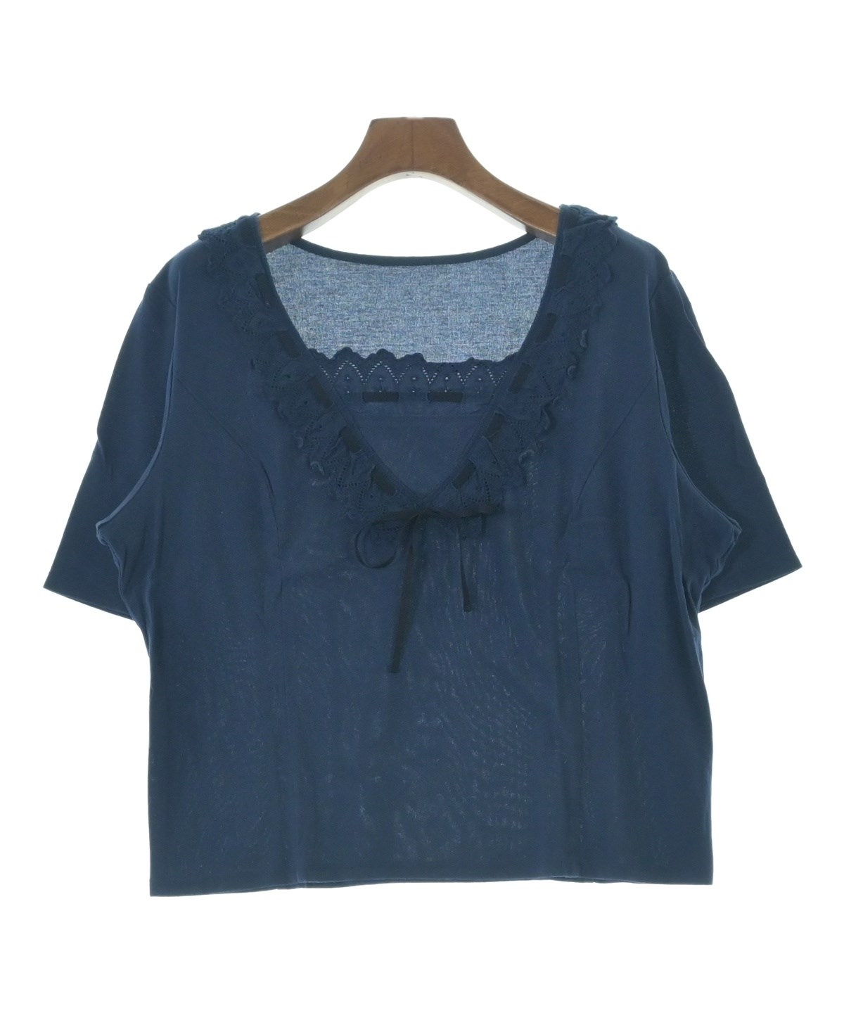 HIROKO BIS（ヒロコビス）Tシャツ・カットソー 紺 サイズ:15AB(XL位