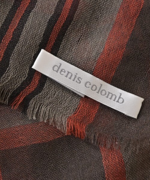 denis colomb（デニスコロン）ストール 茶 サイズ:- レディース/2200709298144