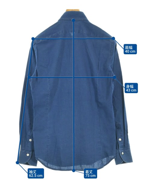 -（ソノタ）カジュアルシャツ 青 サイズ:S メンズ/2200633859060