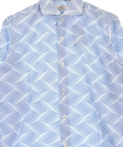 -（ソノタ）カジュアルシャツ 青 サイズ:M メンズ/2200633859077