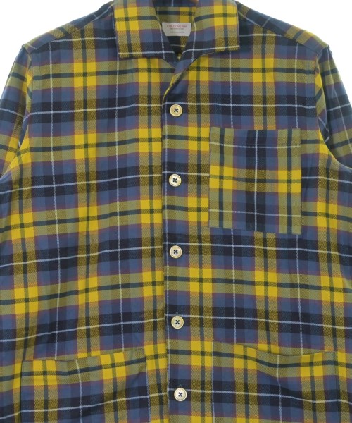 -（ソノタ）カジュアルシャツ 黄 サイズ:M メンズ/2200633861384