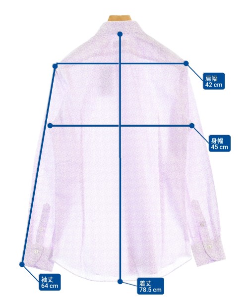 -（ソノタ）カジュアルシャツ 紫 サイズ:M メンズ/2200633861438