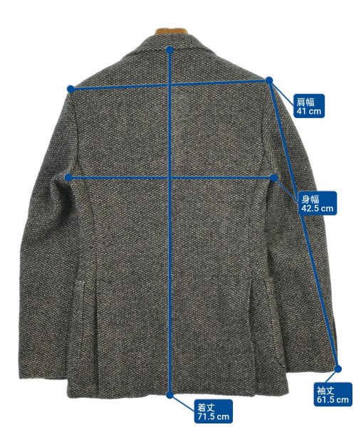 Gi.Capri（ジ・カプリ）ジャケット 黒 サイズ:42(XS位) メンズ/2200622302034