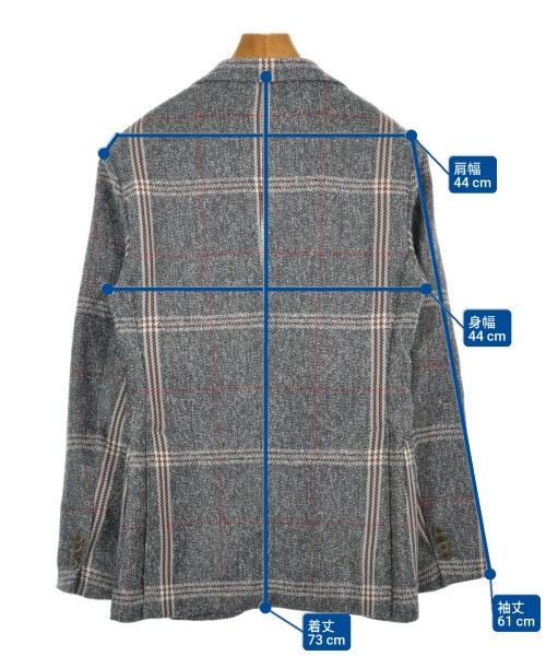 -（ソノタ）ジャケット グレー サイズ:46(M位) メンズ/2200626638191