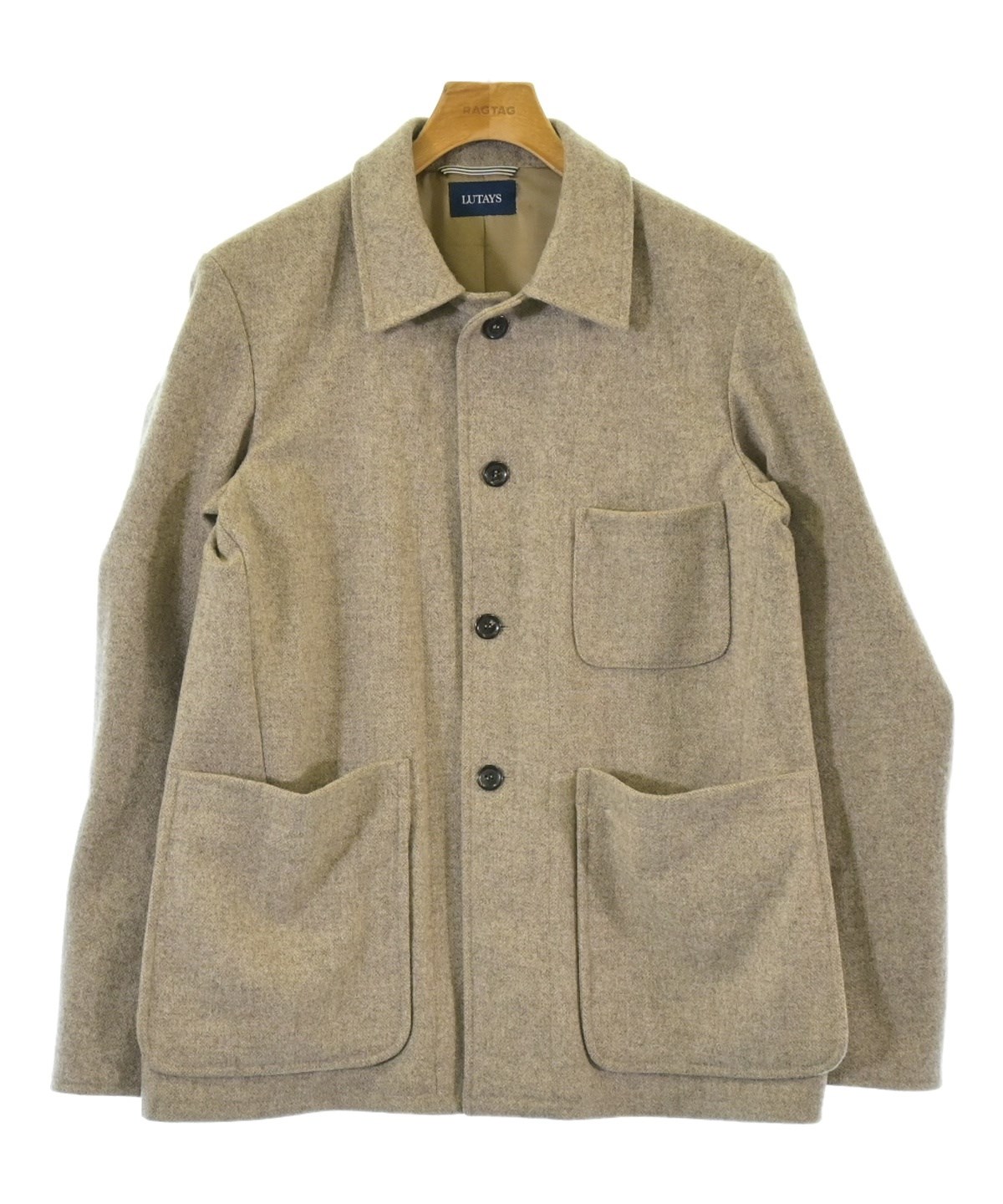 LUTAYS（ルテス）カジュアルジャケット ベージュ サイズ:48(L位