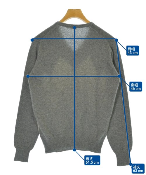 -（ソノタ）ニット・セーター グレー サイズ:46(M位) メンズ/2200677631080
