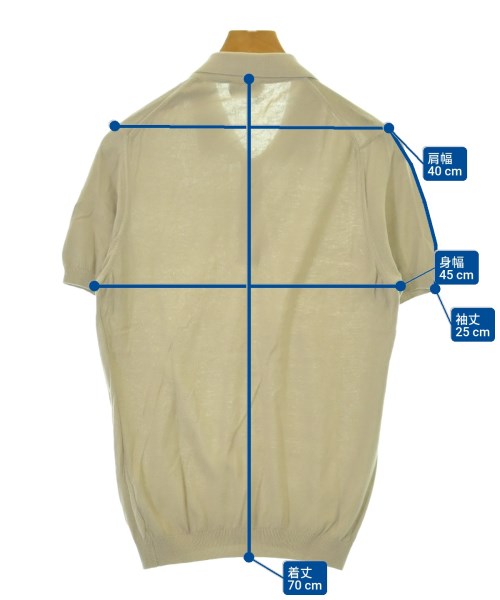 -（ソノタ）ポロシャツ ベージュ サイズ:S メンズ/2200672807282