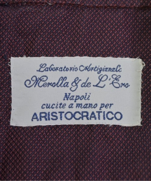 ARISTCRATICO（アリストクラティコ）ドレスシャツ 紫 サイズ:14 2/1(XS位) メンズ/2200657182045