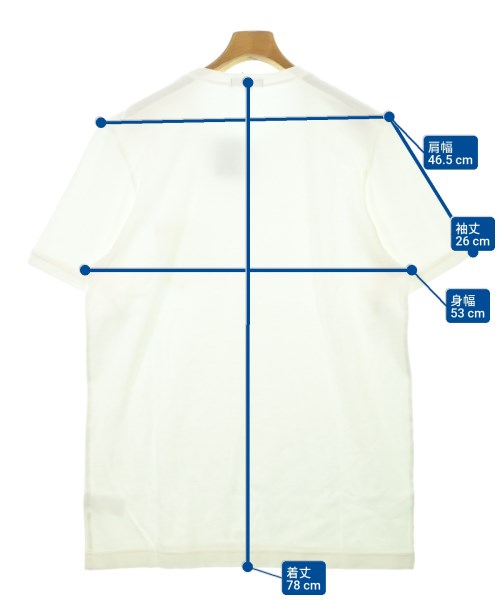 -（ソノタ）Tシャツ・カットソー 白 サイズ:52(XL位) メンズ/2200646927138