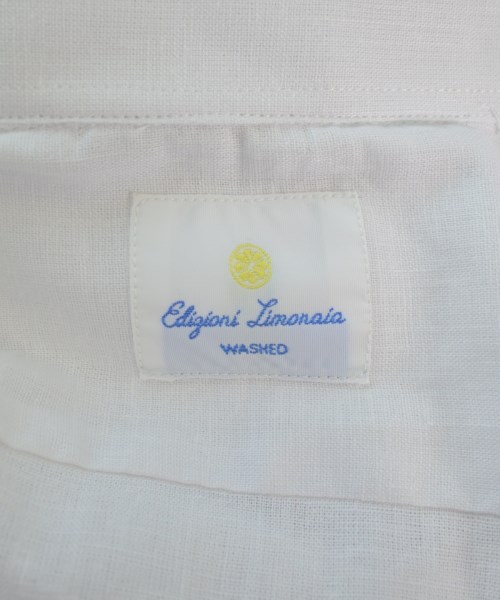 Edizioni Limonaia（エディッツォーニリモナイア）ドレスシャツ 白 サイズ:42(XXL位) メンズ/2200646927145