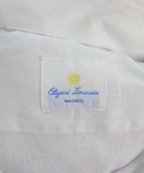Edizioni Limonaia（エディッツォーニリモナイア）ドレスシャツ 白 サイズ:43(XXL位) メンズ/2200646927169