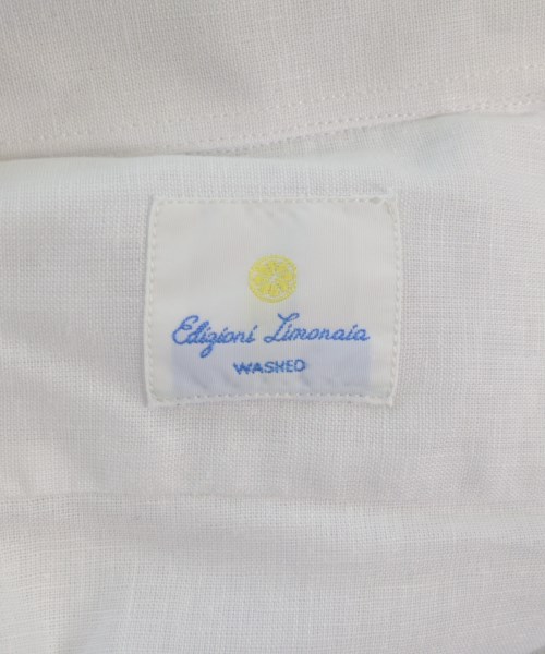 Edizioni Limonaia（エディッツォーニリモナイア）ドレスシャツ 白 サイズ:42(XXL位) メンズ/2200646927176