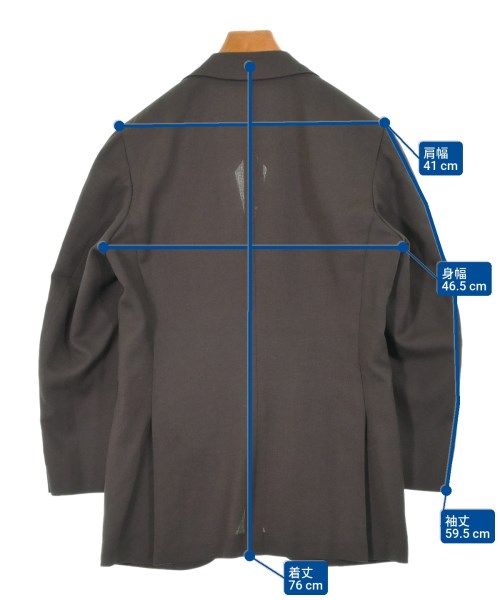 -（ソノタ）テーラードジャケット 茶 サイズ:-(M位) メンズ/2200670019021