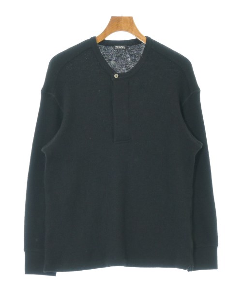 Ermenegildo Zegna(ゼニア)ニット・セーター 黒 サイズ:XS/2200679221111