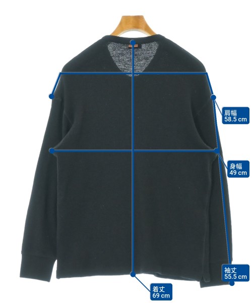 Ermenegildo Zegna（ゼニア）ニット・セーター 黒 サイズ:XS メンズ/2200679221111