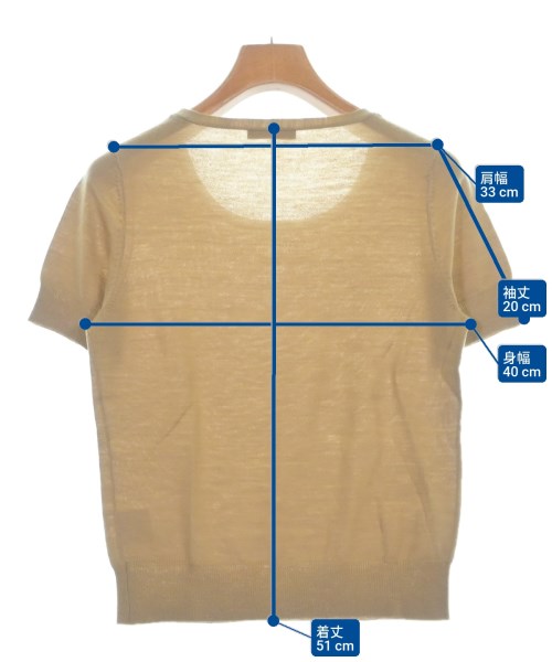 ANNE KLEIN（アンクライン）ニット・セーター ベージュ サイズ:M レディース/2200669012361