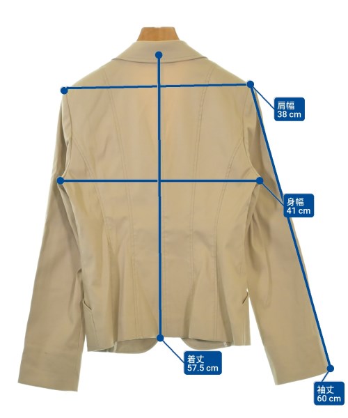 ANNE KLEIN（アンクライン）カジュアルジャケット ベージュ サイズ:9(M位) レディース/2200659675026