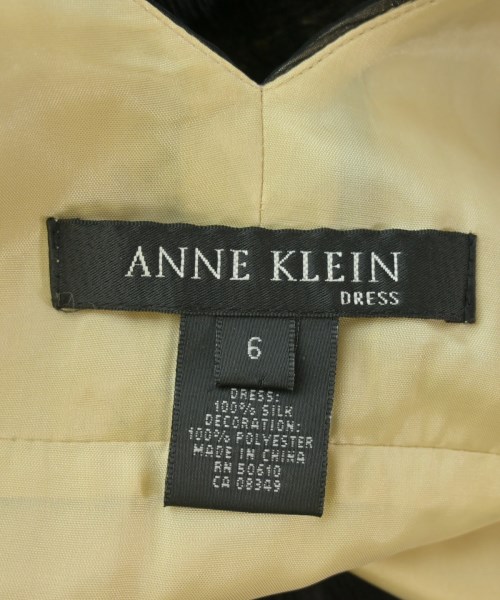 ANNE KLEIN（アンクライン）ワンピース 黒 サイズ:6(M位) レディース/2200706152302