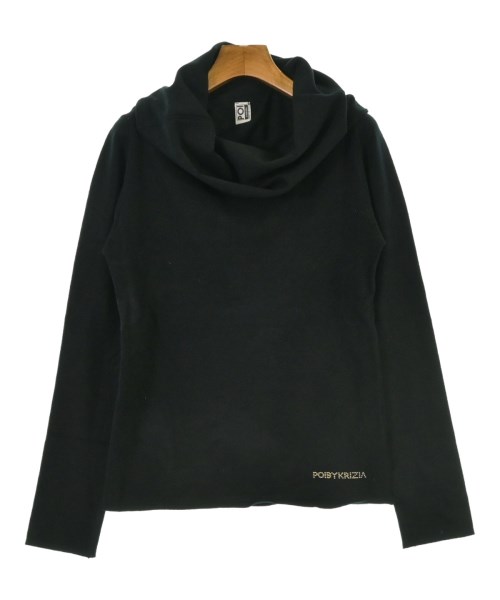 KRIZIA(クリッツア)ニット・セーター 黒 サイズ:44(L位)/2200618010646