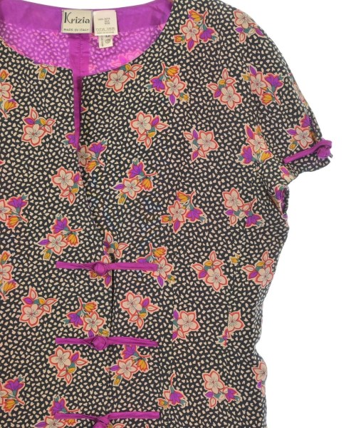 KRIZIA（クリッツア）カジュアルシャツ 黒 サイズ:42(M位) レディース/2200622599045