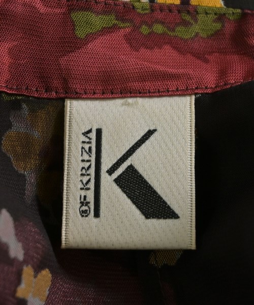 KRIZIA（クリッツア）シャツワンピース 茶 サイズ:40(M位) レディース/2200619194093