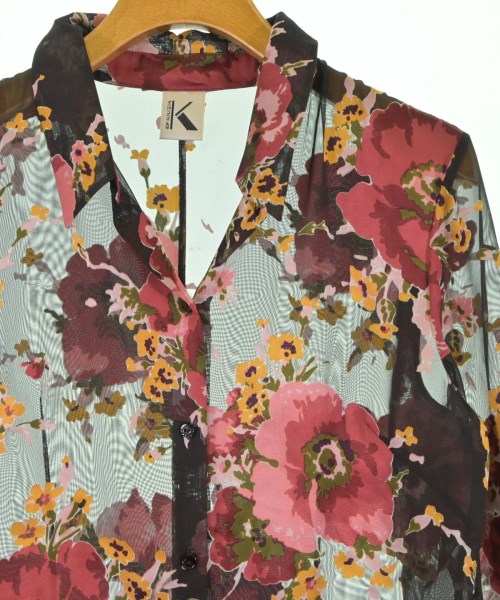 KRIZIA（クリッツア）シャツワンピース 茶 サイズ:40(M位) レディース/2200619194093