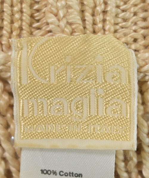 KRIZIA（クリッツア）ニット・セーター ベージュ サイズ:38(S位) レディース/2200619321048