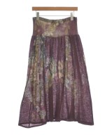 KRIZIA（クリッツア）ロング・マキシ丈スカート 紫 サイズ:42(M位) レディース/2200619321062