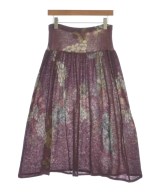 KRIZIA（クリッツア）ロング・マキシ丈スカート 紫 サイズ:42(M位) レディース/2200619321062