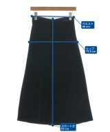 KRIZIA（クリッツア）ロング・マキシ丈スカート 黒 サイズ:40(M位) レディース/2200619321079