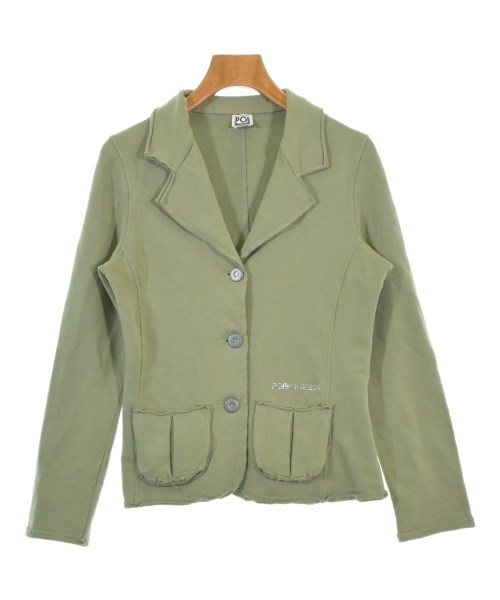 KRIZIA(クリッツア)テーラードジャケット カーキ サイズ:44(L位)/2200668356022