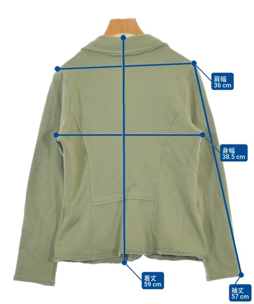 KRIZIA（クリッツア）テーラードジャケット カーキ サイズ:44(L位) レディース/2200668356022