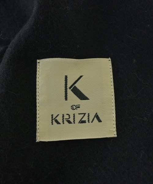 KRIZIA（クリッツア）ストール 黒 サイズ:- レディース/2200725411541