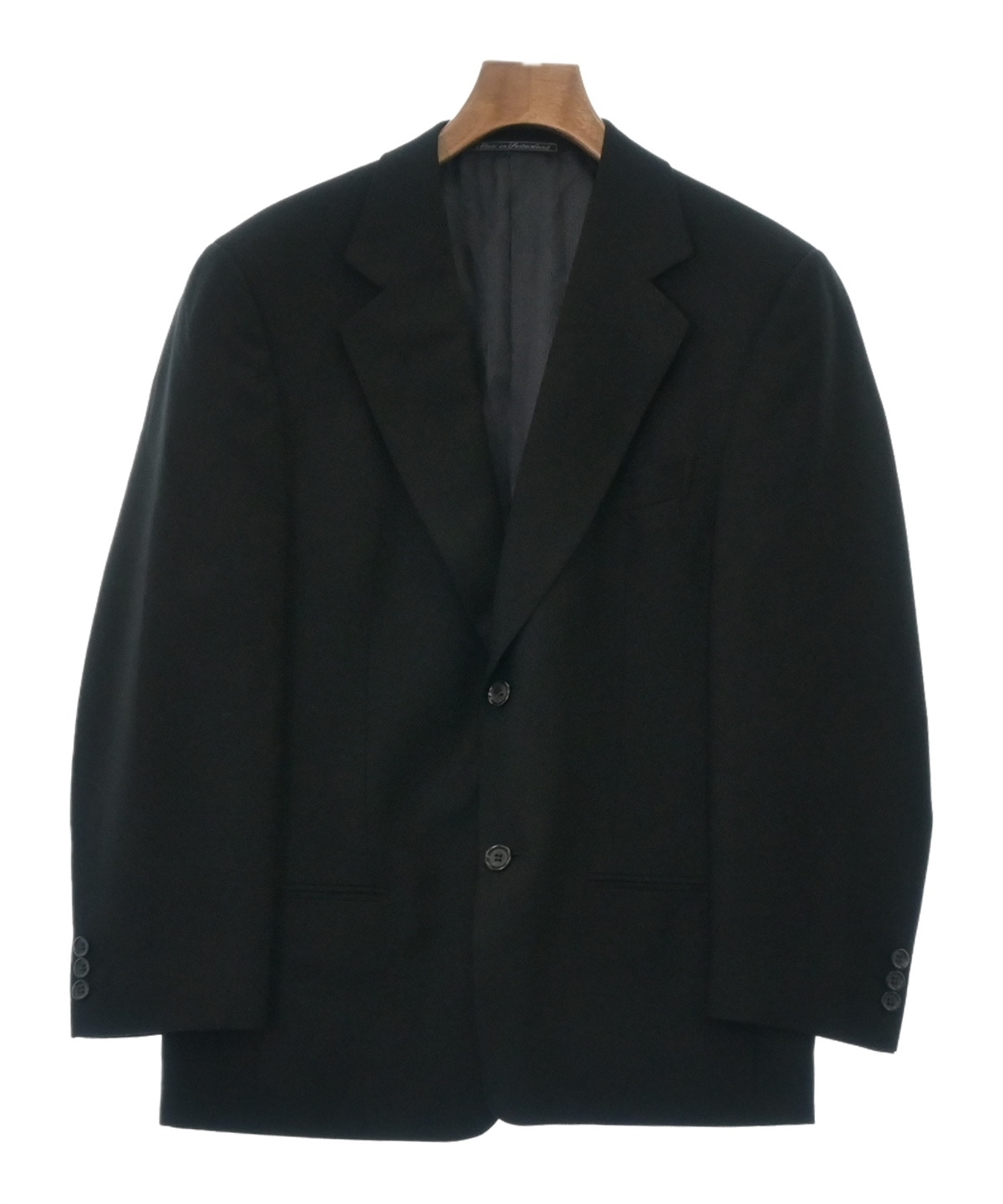 Ermenegildo Zegna（ゼニア）テーラードジャケット 黒 サイズ:-(M位  