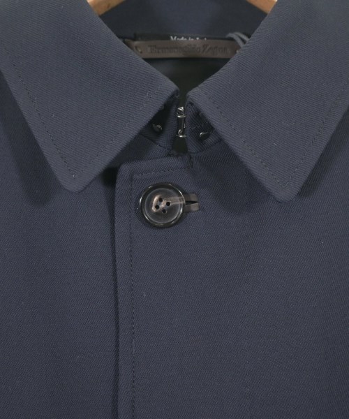 Ermenegildo Zegna（ゼニア）ステンカラーコート 紺 サイズ:46(M位) メンズ/2200634693014