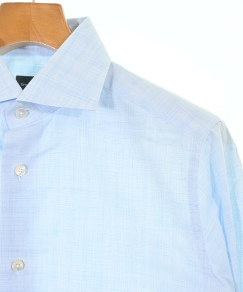 Ermenegildo Zegna（ゼニア）ドレスシャツ 青 サイズ:M メンズ/2200634693076