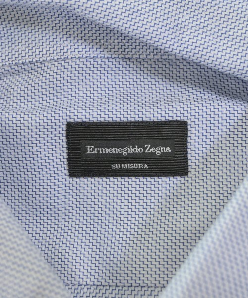 Ermenegildo Zegna（ゼニア）ドレスシャツ 青 サイズ:M メンズ/2200634693083
