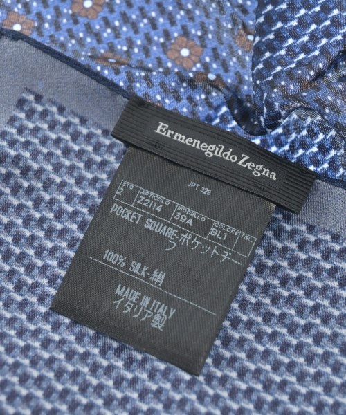 Ermenegildo Zegna（ゼニア）小物類（その他） 紺 サイズ:- メンズ/2200634693113