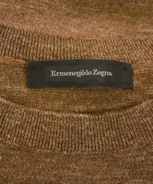 Ermenegildo Zegna（ゼニア）ニット・セーター 茶 サイズ:XS メンズ/2200635653079