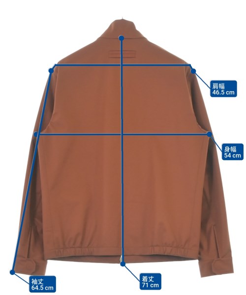 Ermenegildo Zegna（ゼニア）ブルゾン 茶 サイズ:48(L位) メンズ/2200637359016